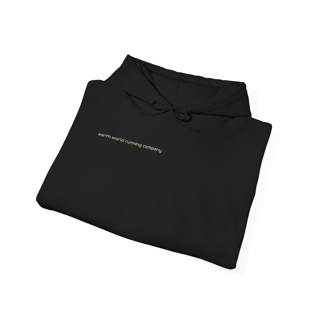 Hoodie – Grayscale Asphalt Photo Back Print Streetwear Pullover